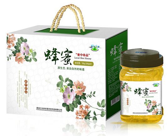 High Quality Honey Jars Packaging Magnetic Box with Dividers, Custom Design Printed Luxury Rigid Cardboard Gift Box For Jam